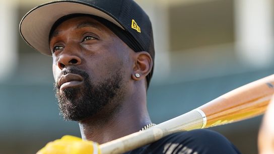 Exclusive: Cutch 'all good' after being hit by pitch, Garcia having MRI taken in Bradenton, Fla. (Pirates)